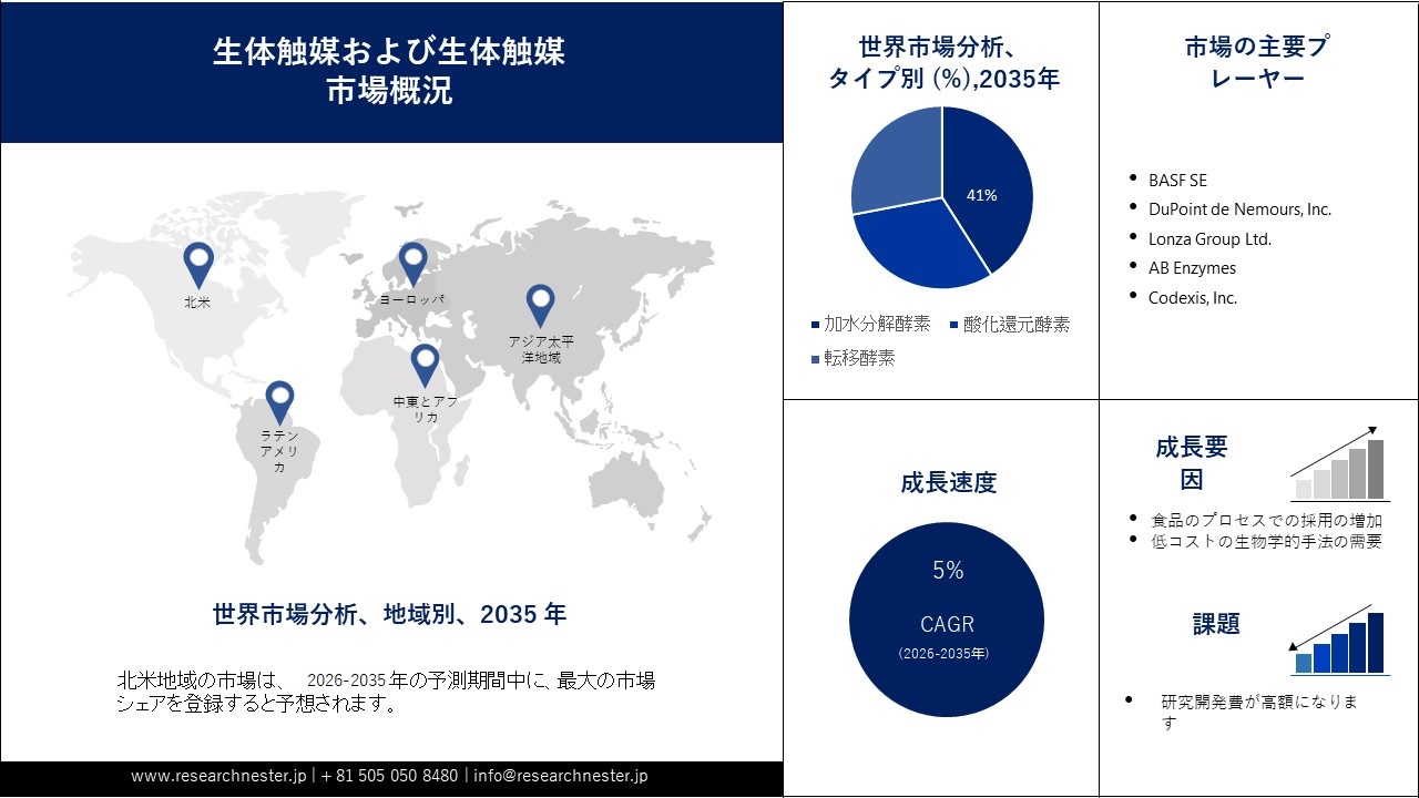 Biocatalysis and Biocatalyst Market